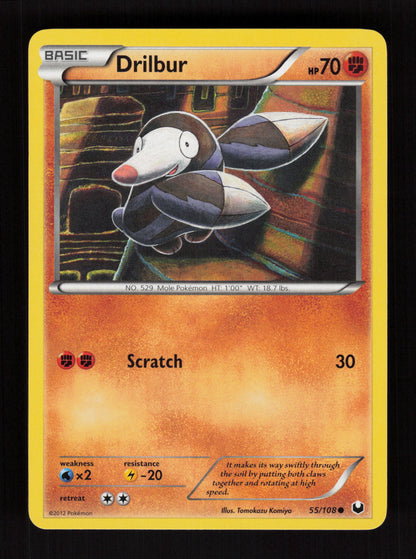 Drilbur 55/108 - Dark Explorers
