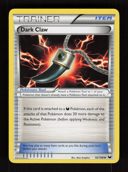 Dark Claw 92/108 - Dark Explorers