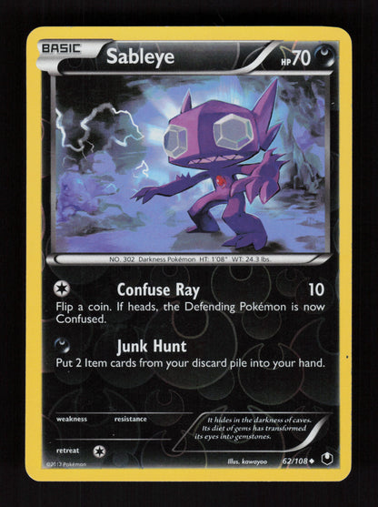 Sableye 62/108 - Reverse Holo - Dark Explorers
