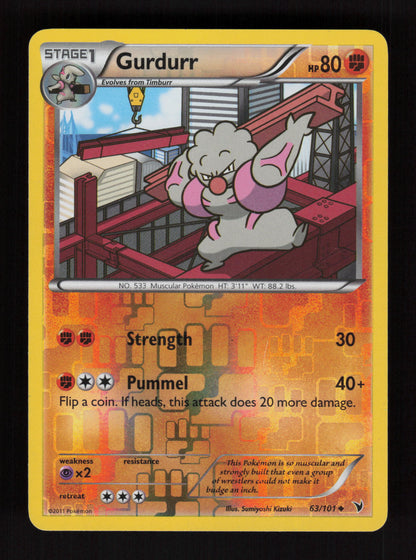 Gurdurr 63/101 - Reverse Holo - Noble Victories