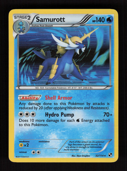 Samurott 32/114 - Black & White