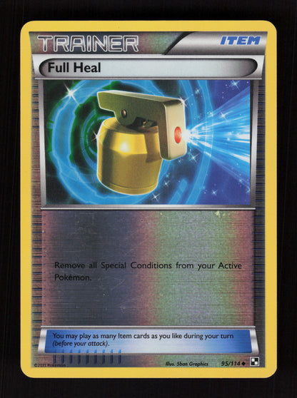Full Heal 95/114 - Reverse holo - Black & White