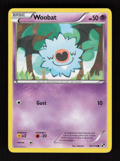 Woobat 50/114 - Black & White