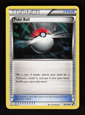 Poké Ball 97/114 - Black & White