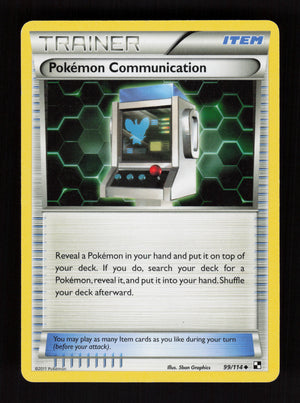 Pokémon Communication 99/114 - Black & White