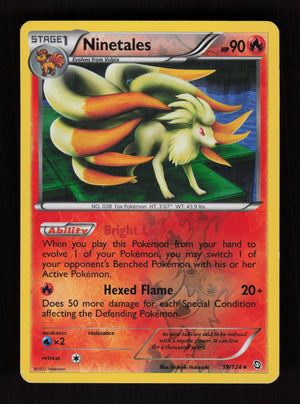 Ninetales 19/124 - Reverse Holo - Dragons Exalted