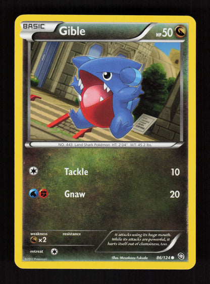 Gible 86/124 - Dragons Exalted