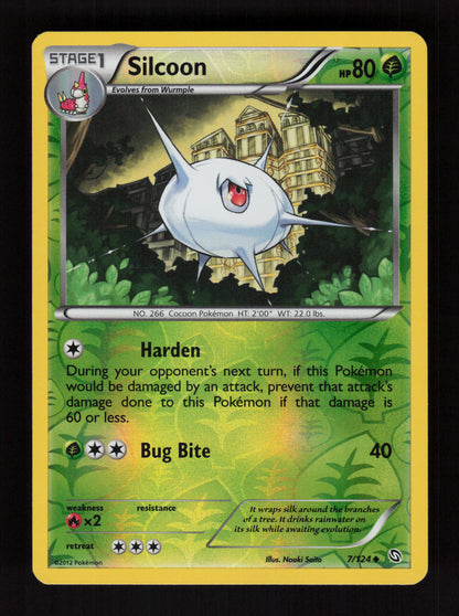 Silcoon 7/124 - Reverse Holo - Dragons Exalted
