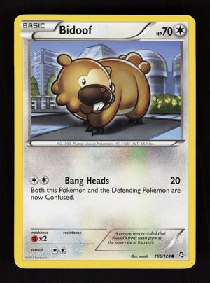 Bidoof 106/124 - Dragons Exalted