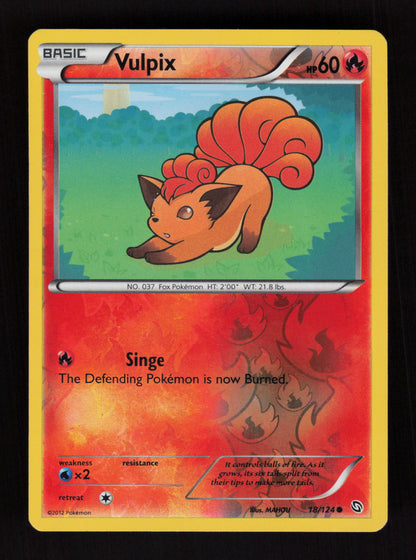 Vulpix 18/124 - Reverse Holo - Dragons Exalted