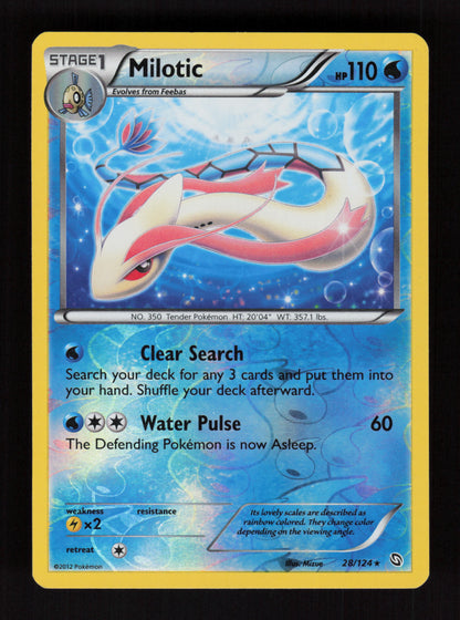 Milotic 28/124 - Reverse Holo - Dragons Exalted