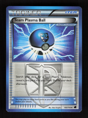 Team Plasma Ball 105/116 - Plasma Freeze