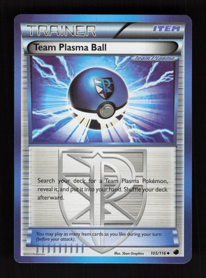 Team Plasma Ball 105/116 - Plasma Freeze