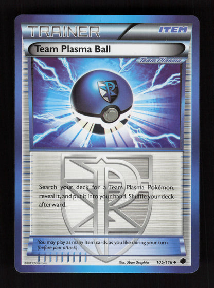 Team Plasma Ball 105/116 - Plasma Freeze