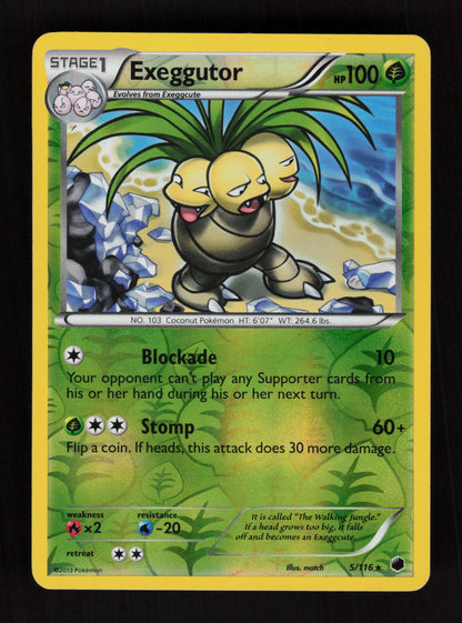 Exeggutor 5/116 - Reverse Holo - Plasma Freeze