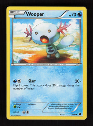 Wooper 21/116 - Plasma Freeze