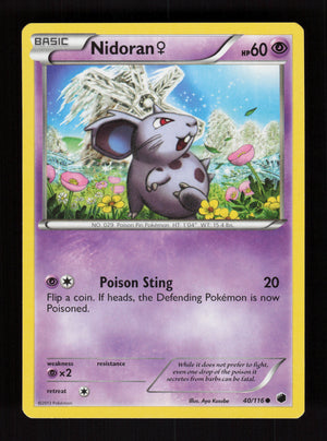 Nidoran 40/116 - Plasma Freeze