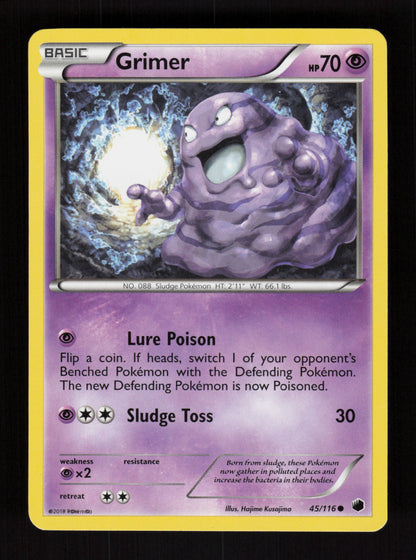 Grimer 45/116 - Plasma Freeze - MISPRINT