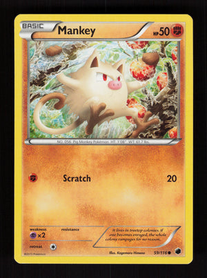 Mankey 59/116 - Plasma Freeze