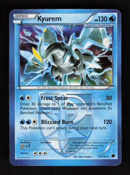 Kyurem 31/116 - Plasma Freeze