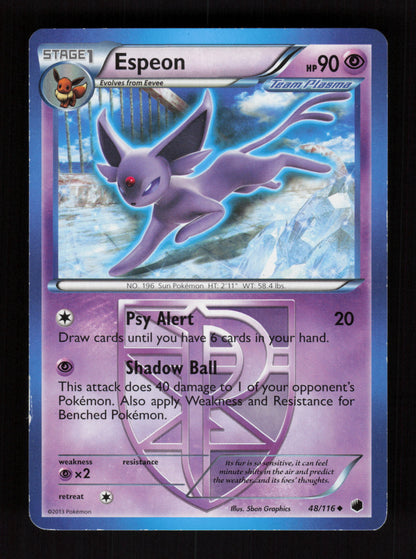 Espeon 48/116 - Plasma Freeze