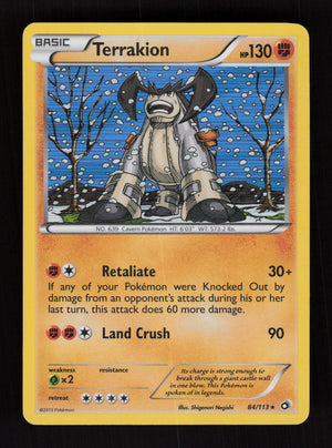 Terrakion 84/113 - Legendary Treasures