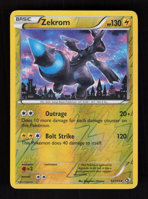 Zekrom 51/113 - Reverse Holo - Legendary Treasures