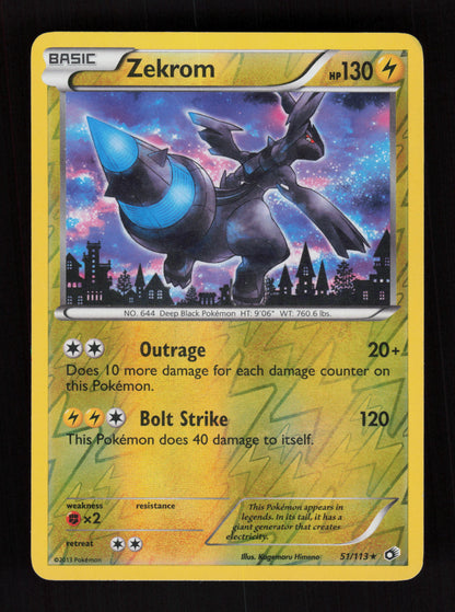 Zekrom 51/113 - Reverse Holo - Legendary Treasures