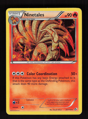 Ninetales 21/113 - Legendary Treasures