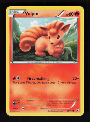 Vulpix 20/113 - Legendary Treasures