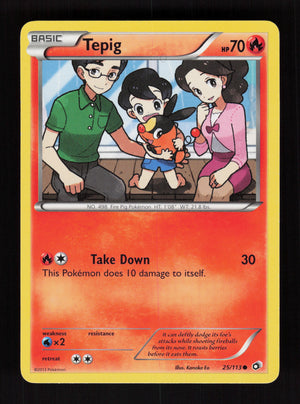 Tepig 25/113 - Legendary Treasures