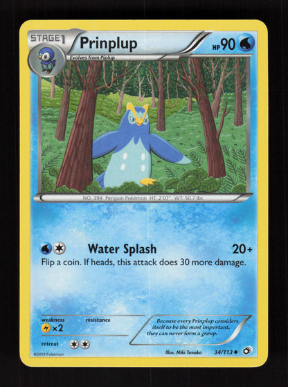 Prinplup 34/113 - Legendary Treasures