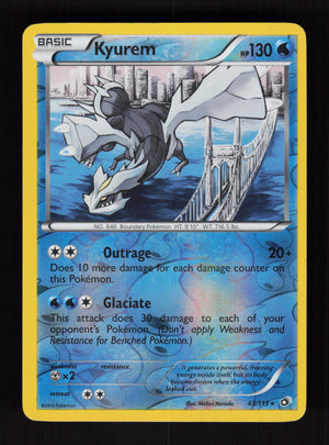 Kyurem 43/113 - Reverse Holo - Legendary Treasures