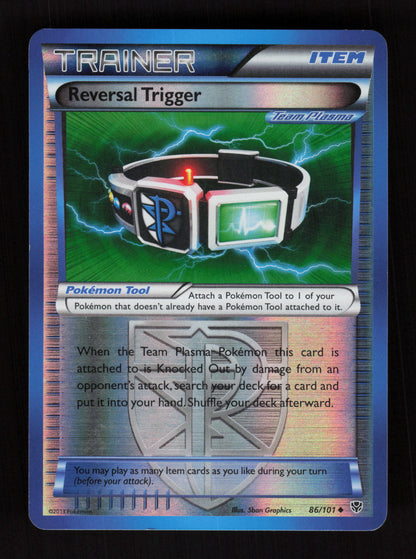 Reversal Trigger 86/101 - Reverse Holo - Plasma Blast