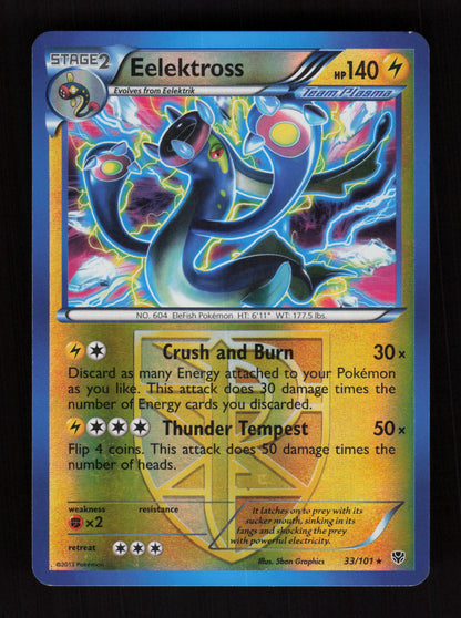 Eelektross 33/101 - Reverse Holo - Plasma Blast