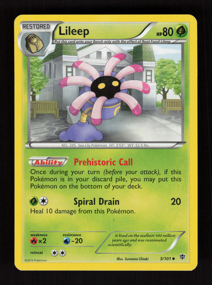 Lileep 3/101 - Plasma Blast