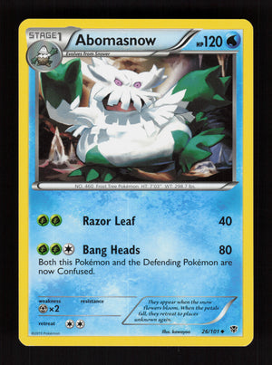 Abomasnow 26/101 - Plasma Blast
