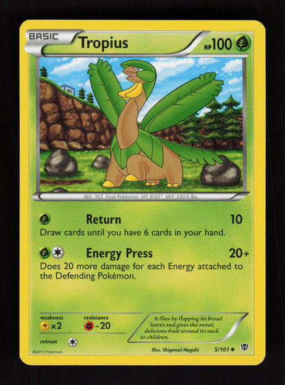 Tropius 5/101 - Plasma Blast