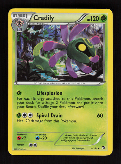 Cradily 4/101 - Plasma Blast