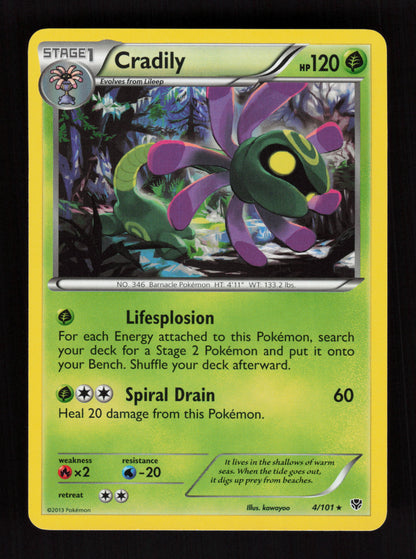 Cradily 4/101 - Plasma Blast