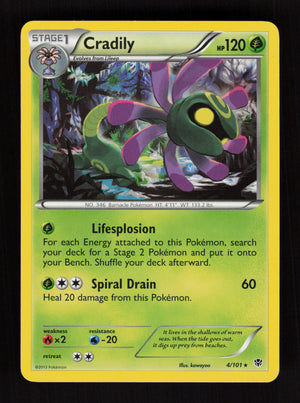 Cradily 4/101 - Plasma Blast