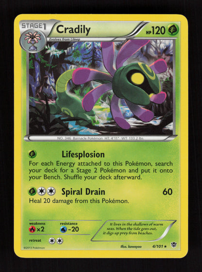 Cradily 4/101 - Plasma Blast