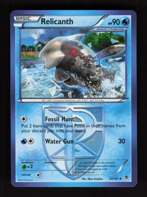 Relicanth 24/101 - Plasma Blast