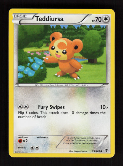Teddiursa 75/101 - Plasma Blast