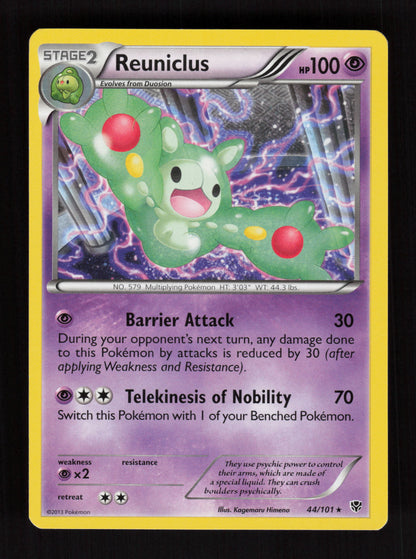 Reuniclus 44/101 - Plasma Blast