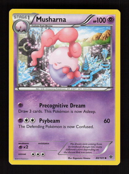 Musharna 40/101 - Plasma Blast