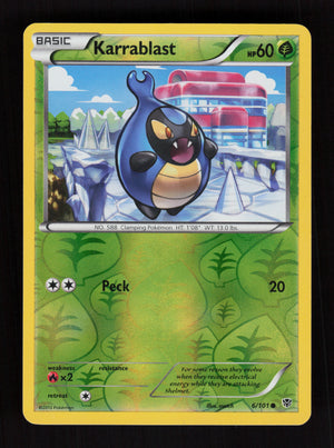 Karrablast 6/101 - Reverse Holo - Plasma Blast