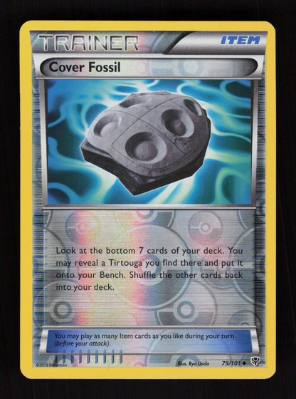 Cover Fossil 79/101 - Reverse Holo - Plasma Blast