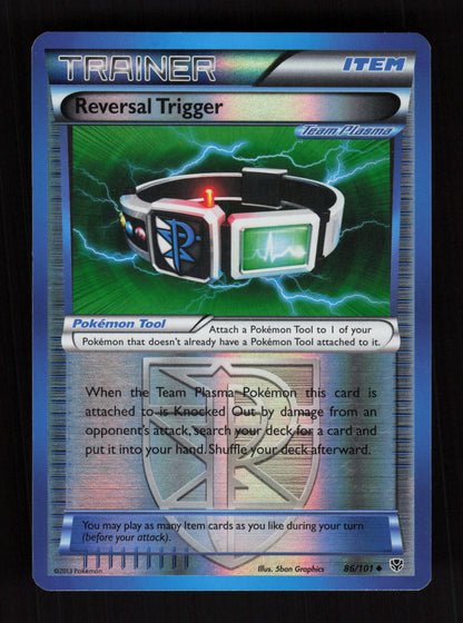 Reversal Trigger 86/101 - Reverse Holo - Plasma Blast