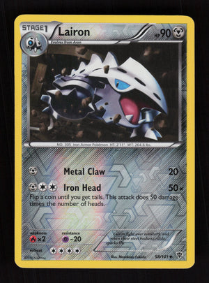 Lairon 58/101 - Reverse Holo - Plasma Blast